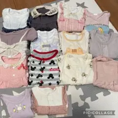 赤ちゃん 60~70サイズ 半袖 カバーオール 女の子 ELFINDOLL