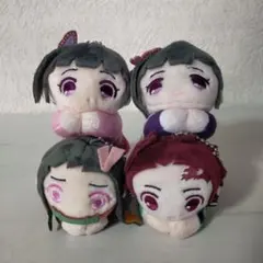 鬼滅の刃 ハグキャラ 炭治郎 禰豆子 カナヲ マスコット ぬいぐるみ 寝そべり