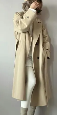 GU トレンチコート ベージュ