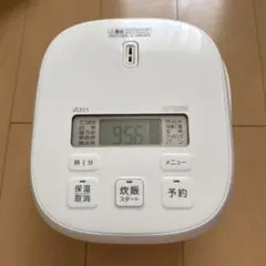 TIGER 炊飯器 本体 ホワイト 3合炊きのサムネイル