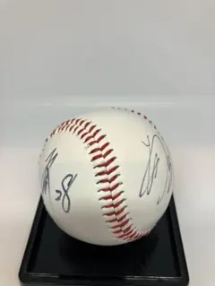 横浜DeNAベイスターズ 山下幸輝×柴田竜拓 直筆サインボール（國學院コンビ）