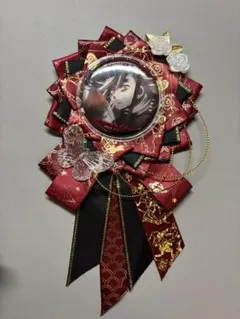 鬼滅の刃 童磨 缶バッジ ものがたる眼差し ＋痛ロゼット