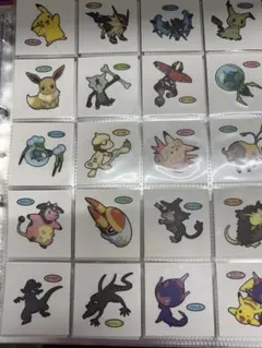 ポケモンパン　デコキャラシール　162弾　コンプ　ベベノム　イーブイ　⑤