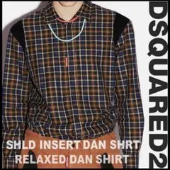 新品113,300円 DSQUARED2 ディースクエアード チェックシャツ50のサムネイル