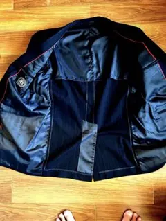 最終美品！オシャレ！J.PRESS ネイビー ストライプ テーラードジャケット