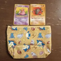 ポケモンキャラクターポーチ　ポケモンカード付き