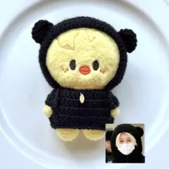 skzoo 10cm ポガリ用黒パーカー