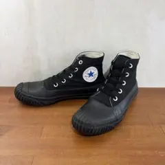 美品　コンバース　ダックブーツ　24.5センチ　ブラック　キャンバス×ラバー