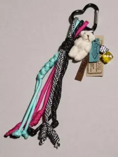 じゃらじゃらキーホルダー パラコード くま