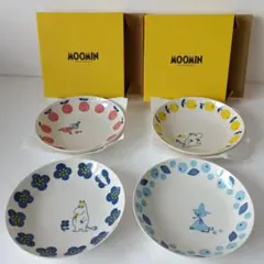 【新品・未使用・ただいま開封】MOOMIN ムーミン 食器 4枚セット
