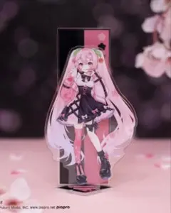 桜ミク 初音ミク タイトーくじ アクリルスタンド クリアスタンド