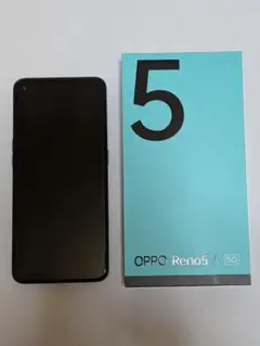 OPPO Reno5 A 5G シルバーブラック 本体