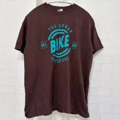 ギルダン メンズTシャツ クルーネック 半袖【M】ブラウン 綿 カジュアルのサムネイル
