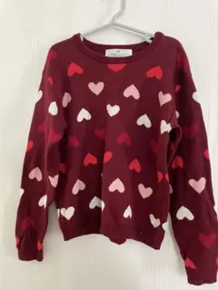 ハート柄セーターH&M