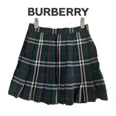 T270 【BURBERRY /バーバリー】チェック柄 プリーツスカート 110