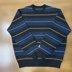 XL マルチボーダーオーバーサイズニット