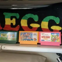 ファミコンソフト3本セット　マリオ