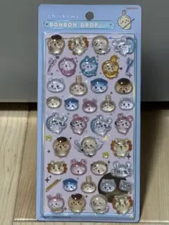 【正規品】ちいかわ　ボンボンドロップシール　第二弾　『みんなポーズ』　即日発送