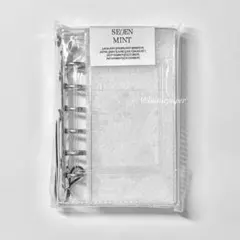 SEVEN MINT 3つ折りクリアバインダー（A6・6穴） - メルカリ