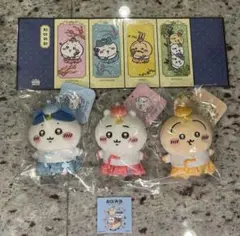 新品未開封】ちいかわ 韓国限定 韓服 3種セット 非売品屏風オマケ