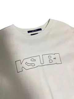 Ksubi クスビー アウトラインロゴ カットソー Tシャツ クリームのサムネイル