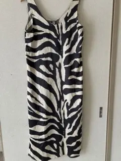 H&M ゼブラ柄 ワンピース M