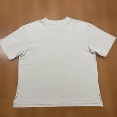 ユニクロ UNIQLO ベージュ エアリズムTシャツ L