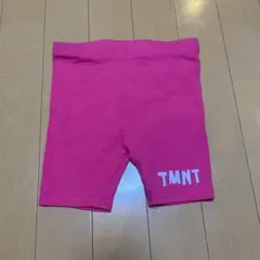 短パン　ハーフパンツ　半ズボン　タートルズ　ピンク