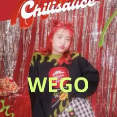 WEGO★Pizza Hut ★チリソースニット★ウィーゴー★ピザハット