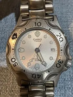 CASIO TITANIUM MD-810 腕時計 電池式 - メルカリ