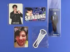 SUPERJUNIORシンドントレカ3枚ステッカー2枚ファンクラブ限定トレカ有