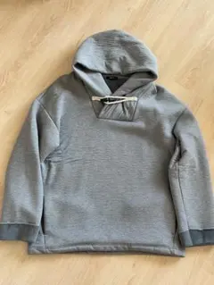 COMME CA ISM グレー ダッフルプルオーバー