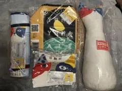 一番酒蔵くじ よなよなエール 　水曜日のネコクッション　4点セット　ラストワン賞