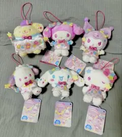サンリオ マシュマロミルキーウェイドール BIGぬいぐるみ 全6種コンプ
