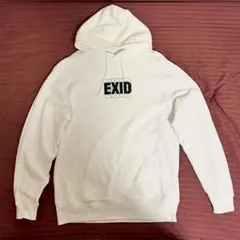 即購入⭕️ EXID ロゴ入り パーカー ホワイト