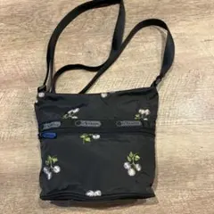 ❤︎新品未使用❤︎レスポートサック　刺繍　鈴蘭柄　ショルダーバッグ　ポーチ付き　完売 新品⭐️完売レスポートサック×チェスティ スズラン刺繍 ショルダー