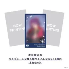 にじさんじ 渡会雲雀WORLD TOUR 2025 SitR チェキ風カード