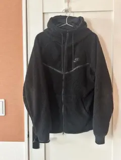 Nike ブラック ボアパーカー　 Lサイズ