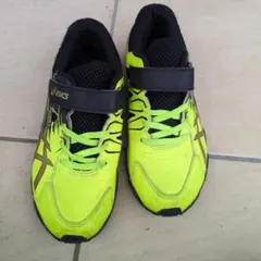 asics キッズ スニーカー イエロー/ブラック