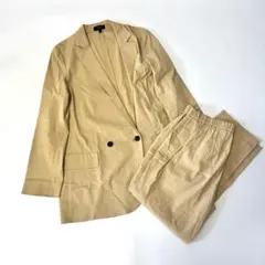theory luxe ダブルジャケット ベージュ 40 - メルカリ