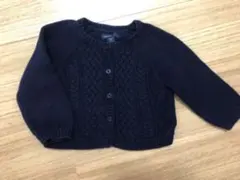 【baby gap】ケーブル編みカーディガン（80㎝）