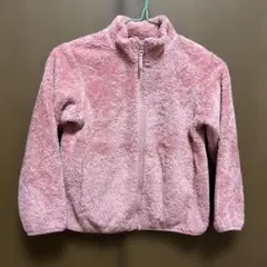 UNIQLO キッズ フリースジャケット ピンク