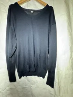 UNIQLO エクストラファインメリノ リラックスフィット セーター XL