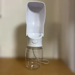 애완 동물을 위한 흰색 휴대용 물병