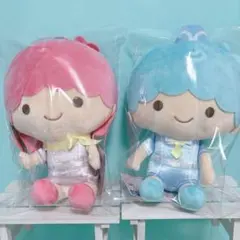 サンリオ キキララ ぽよよんえあぽ〜と BIG ぬいぐるみ リトルツインスターズ