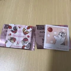 ファミリーマート　モフサンド　わっふれーむ　オリジナルシール　2枚セット