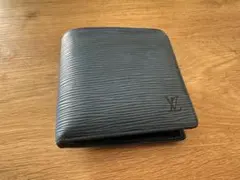 Louis Vuitton ダークブルー 二つ折り財布