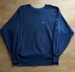 青タグ チャンピオン Champion リバースウィーブ 単色タグ 古着　70s champion reverse weave 単色タグ前期70s