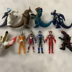 ウルトラ怪獣ミニソフビ 14体まとめ売り - メルカリ