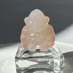 天然石 愛嬌のあるゴリラくん 水晶 - メルカリ